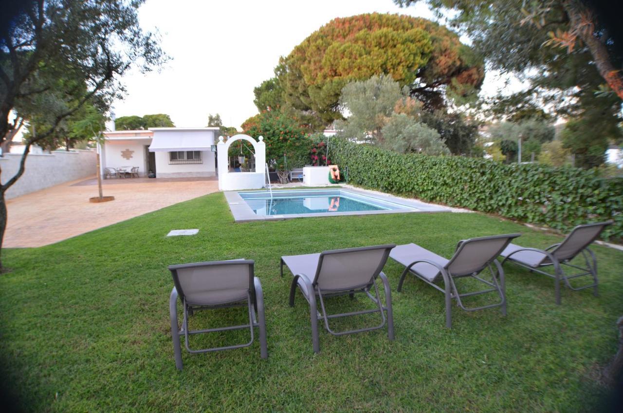 El Encanto Piscina Privada Wifi Barbacoa Parking Aire Ac Chiclana de la Frontera Exteriör bild